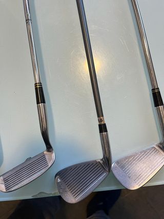 Set de 13 palos de golf, bolsa y carro plegable