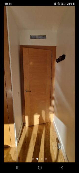 1 Puerta maciza Haya vaporizada