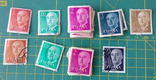Lote Sellos Francisco Franco