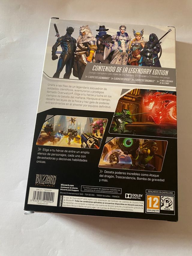 Vídeo juego OVERWATCH pc