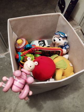 Cajas juguetes primera infancia