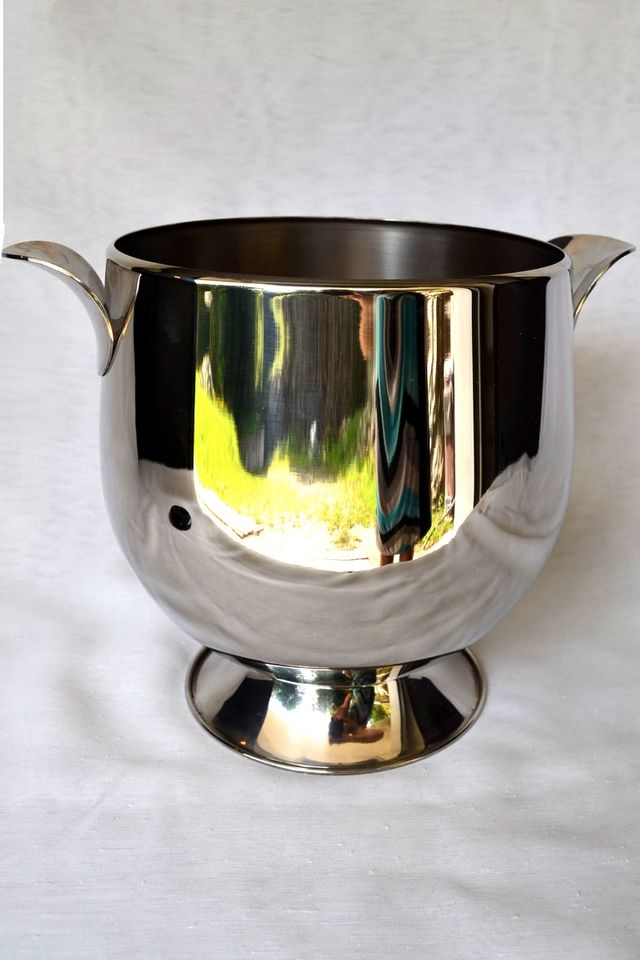 Cestello porta ghiaccio in acciaio