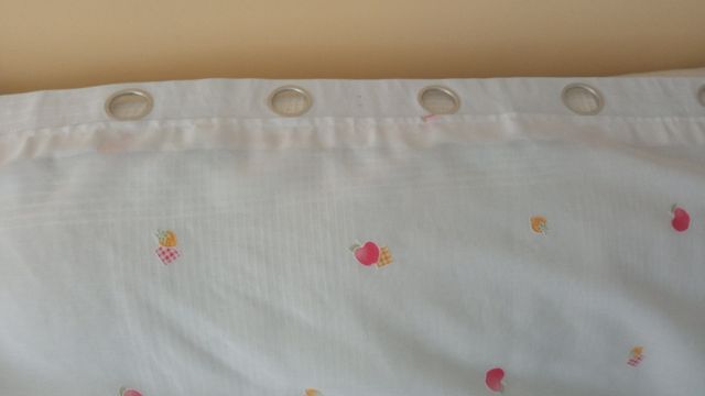 Cortinas cocina (ventana y puerta )