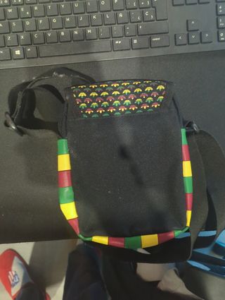bandolera Adidas chile rasta