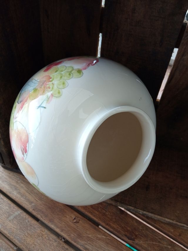 Jarron con motivo frutas T199/4