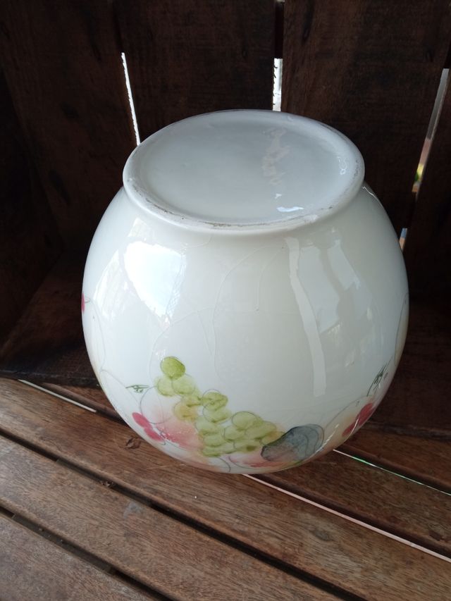 Jarron con motivo frutas T199/4