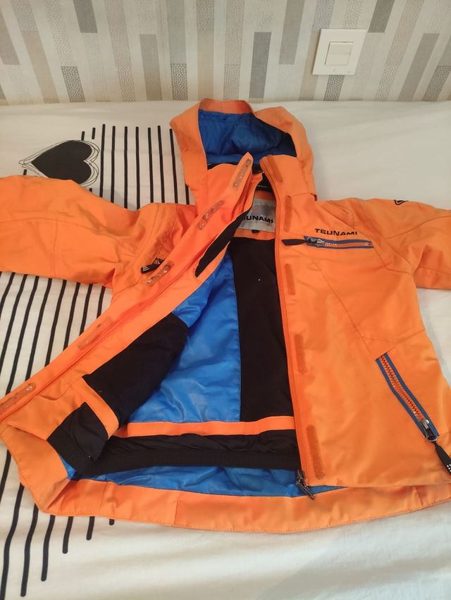 Cazadora ski tsunami niño talla 6