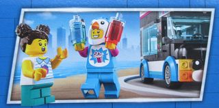 LEGO 60384 CITY FURGONETA-PINGÜINO DE GRANIZADOS