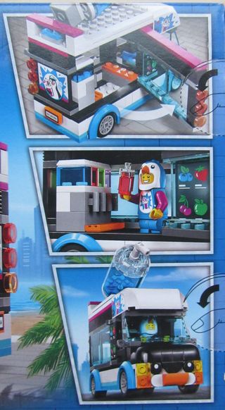 LEGO 60384 CITY FURGONETA-PINGÜINO DE GRANIZADOS