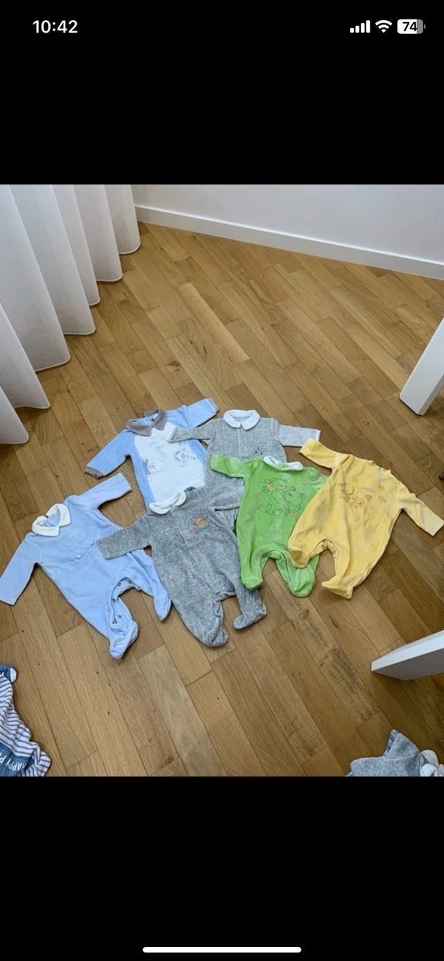 set tutine ciniglia 0-1 mese Prenatal