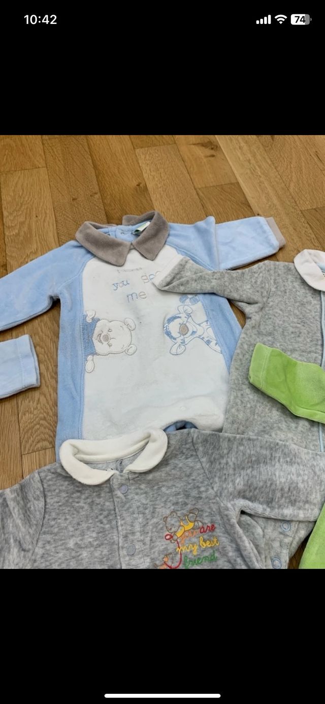 set tutine ciniglia 0-1 mese Prenatal
