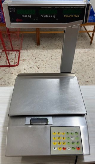 bascula peso de comercio/tienda