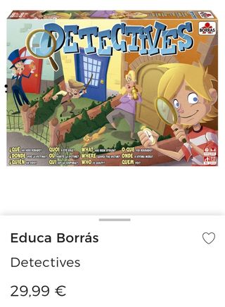 Detectives - Educa Borras