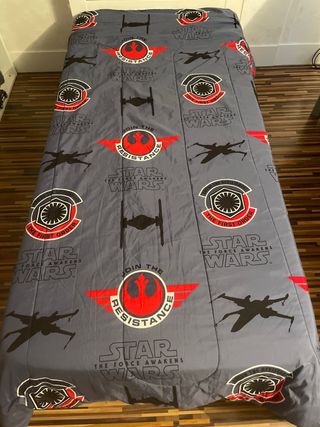 Edredón Star Wars para cama de 90x180/190/