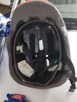 Casco 52-57 cm y protecciones bici- patines niñ@