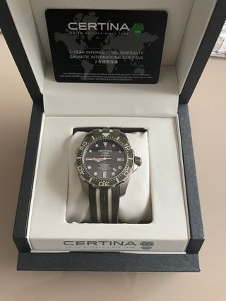 Reloj certina  
