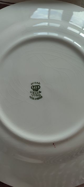 Platos Royal China Vigo