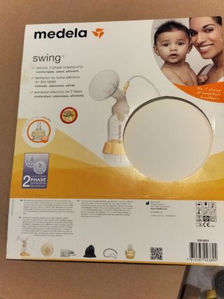 Sacaleches Medela, biberones y complementos.