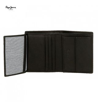 CARTERA PEPE JEANS STRIKING VERTICAL NEGRO
