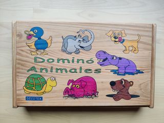 Juego de mesa Dominó de animales para niños