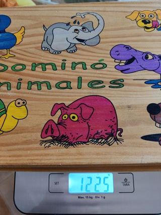 Juego de mesa Dominó de animales para niños