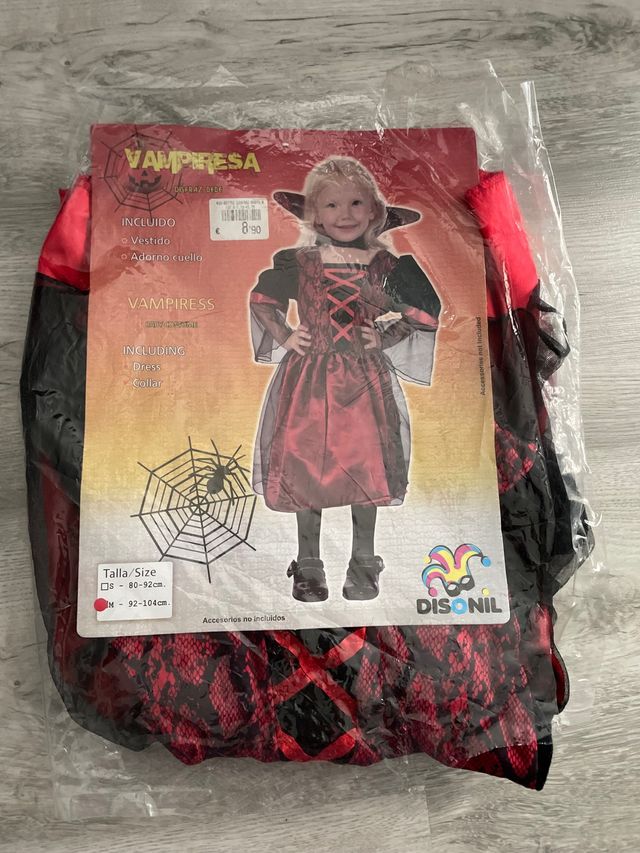 Disfraz Halloween niña (92-104cm)