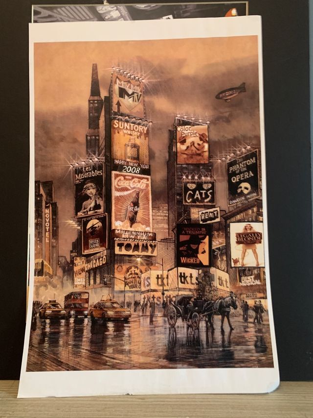 3 Láminas de Nueva York