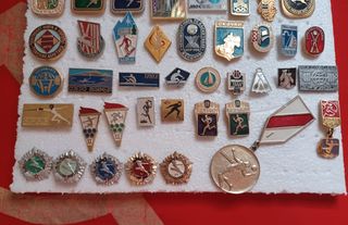 40 pins deporte URSS.