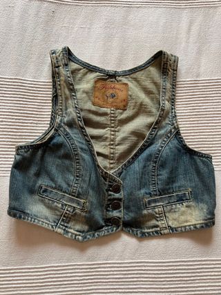 Chaleco vaquero, azul, light blue 