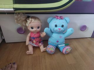 Muñeca 10eu,osito 5eu