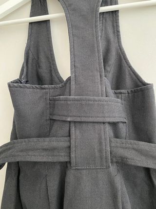 Vestido tipo peto Zara