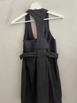 Vestido tipo peto Zara