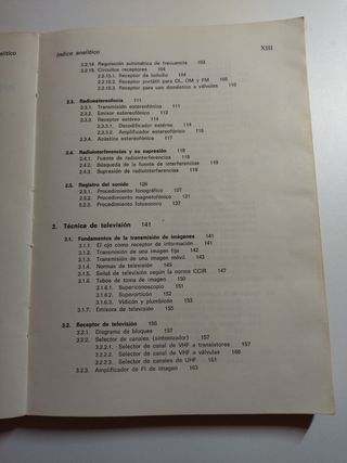 Electrónica industrial, radio y televisión