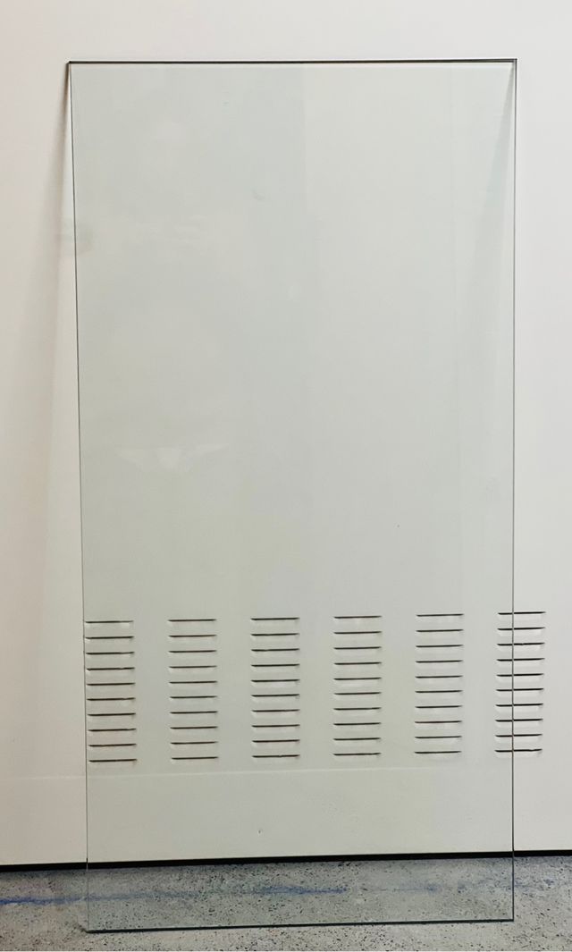 Cristal Tablero 50x100cm