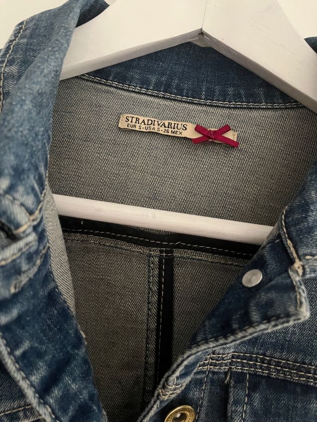 chaqueta tejana Stradivarius S