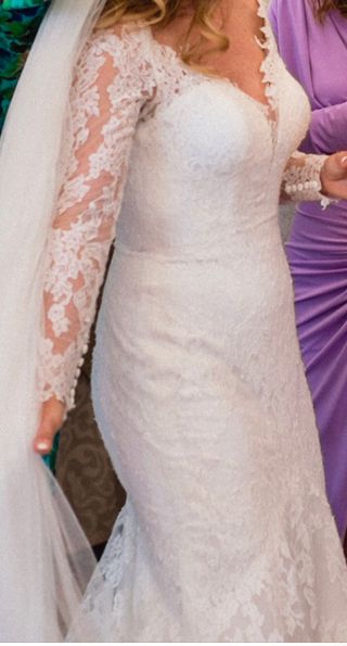 vestido novia pronovias talla 38/40