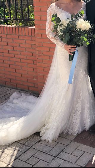 vestido novia pronovias talla 38/40