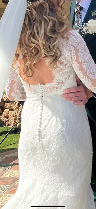 vestido novia pronovias talla 38/40