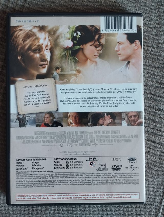 Dvd Expiación y Fanny & Alexander