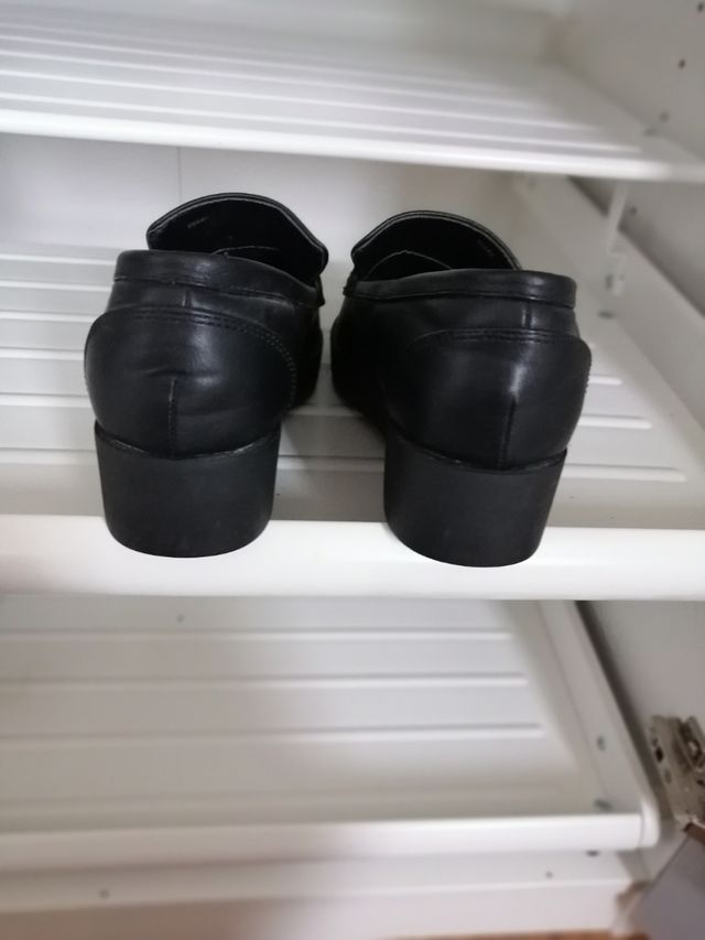 Mocasines negros señora 37 sin estrenar