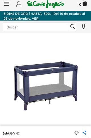 cuna de viaje