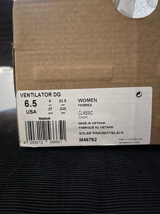 Rebook classic ventilator