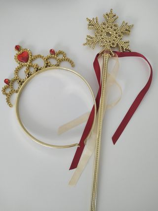 Disfraz reina de las nieves talla 9/10