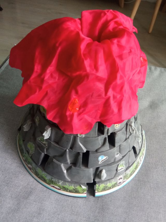 Juego volcán aventura