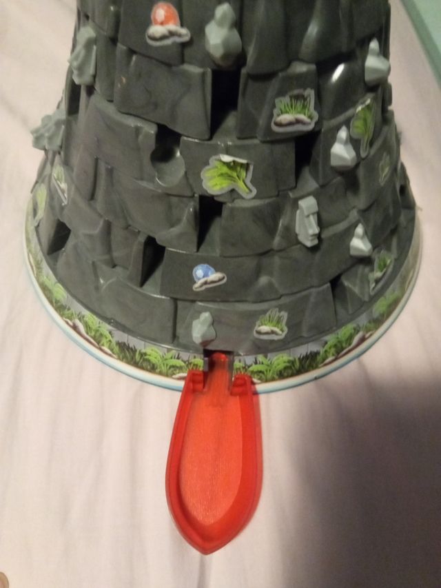 Juego volcán aventura