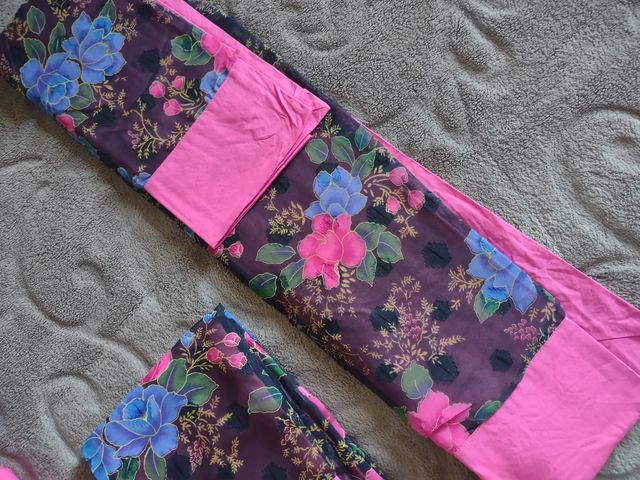 Set lenzuola matrimoniali rosa floreali