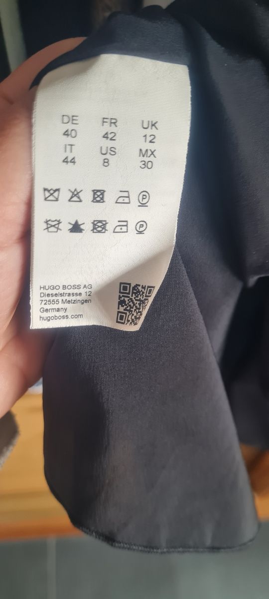 Vestido de cóctel de Hugo Boss