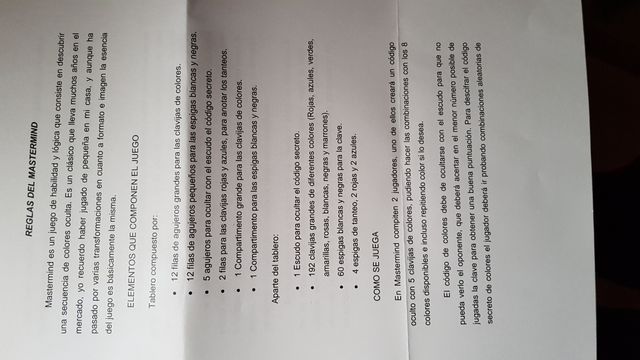 Juego de mesa de ingenio y reflexión 