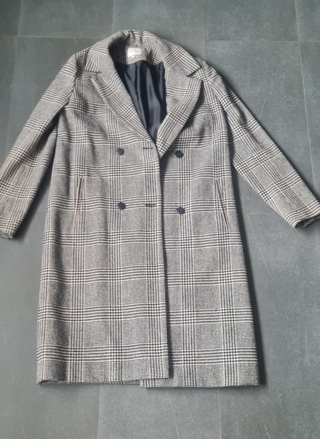 Abrigo cuadros Easy Wear