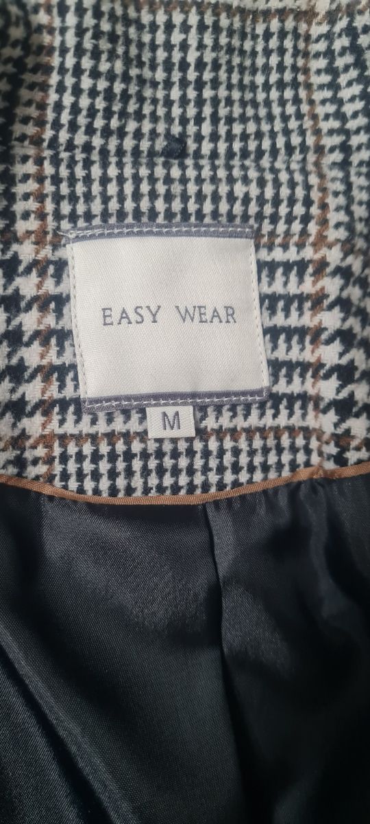 Abrigo cuadros Easy Wear